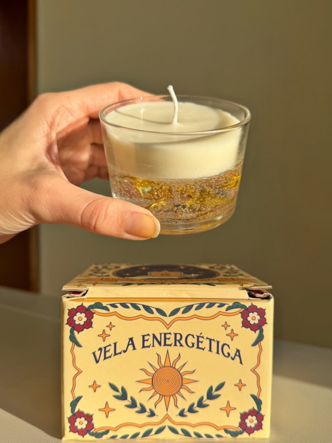 Vela Ouro 18k - Sândalo — imagem 1