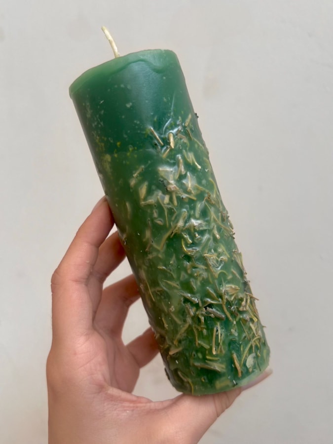 Vela Verde Alecrim - Alegria — imagem 1