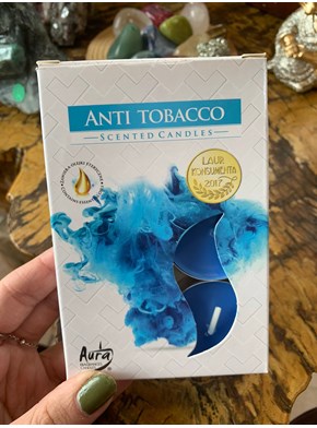 Velas Aromáticas - Anti Tabaco